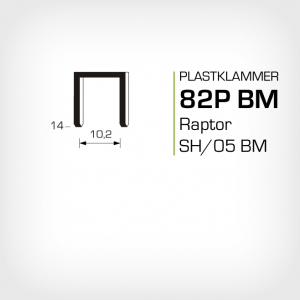 Plastklammer Raptor 82P BM