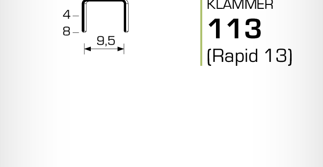 Klammer 113 Rapid 13